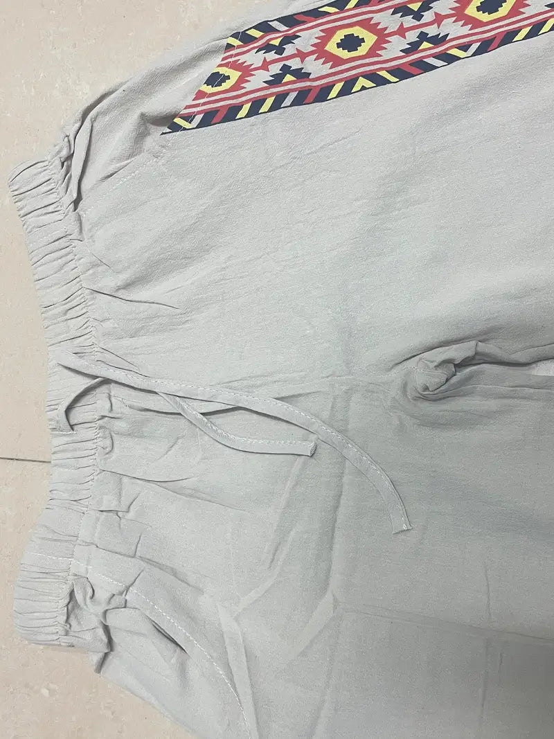 Jastrzeń – Spodnie etniczne z wygodnym krojem