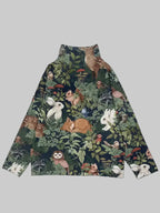 MINA | Leśny sweter dzianinowy inspirowany naturą